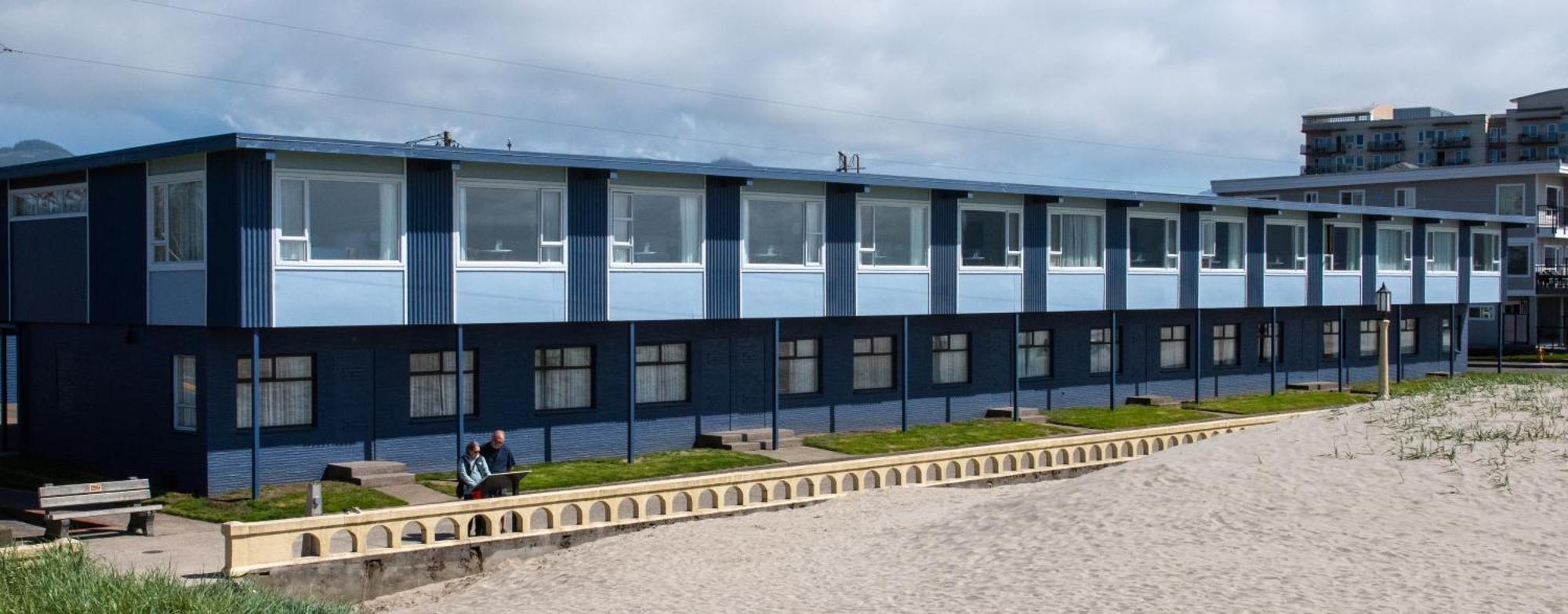 Motel The Ocean Front At Seaside Exterior foto